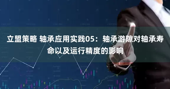 立盟策略 轴承应用实践05：轴承游隙对轴承寿命以及运行精度的影响