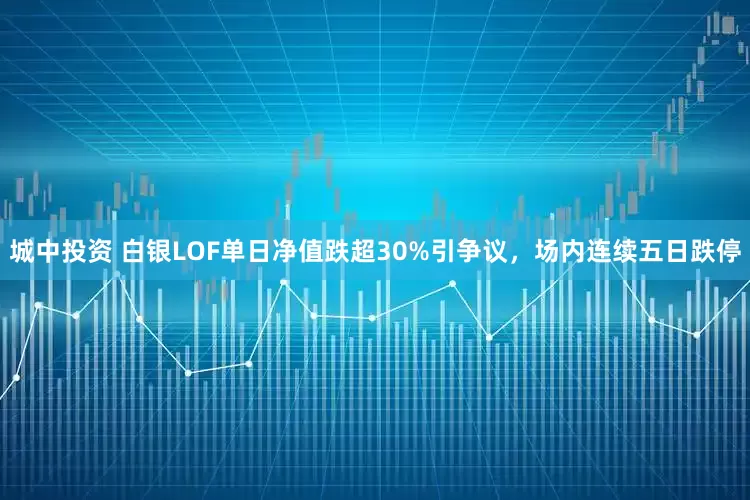城中投资 白银LOF单日净值跌超30%引争议，场内连续五日跌停